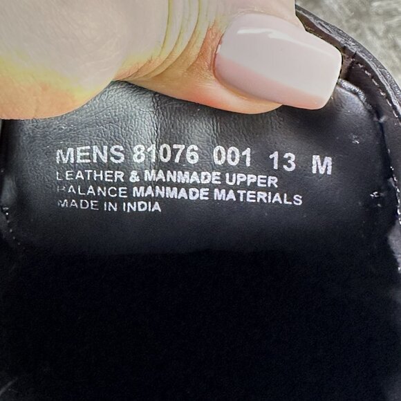 Nunn Bush Hayden Men's 13 Cap Toe Oxford Black Dress Shoes - Picture 8 of 8